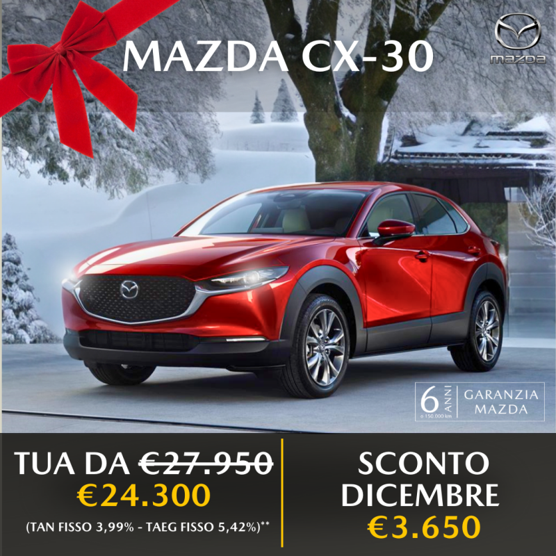 PROMO DICEMBRE GAMMA MAZDA