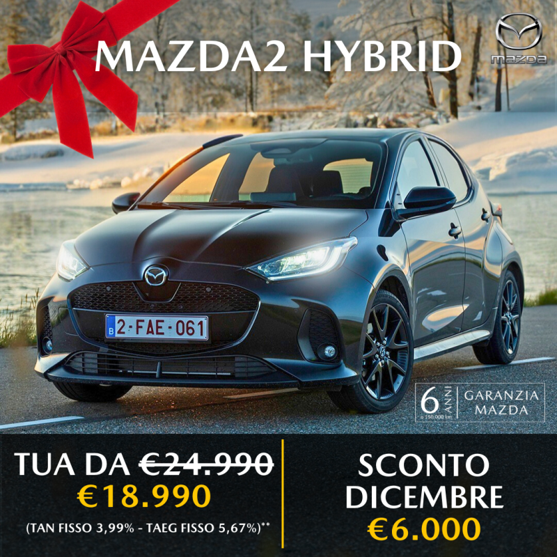 PROMO DICEMBRE GAMMA MAZDA