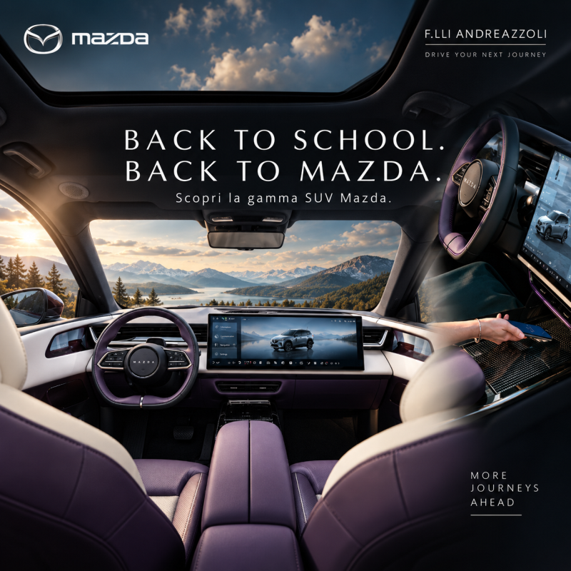 BACK TO SCHOOL. BACK TO YOUR NEXT MAZDA SUV.