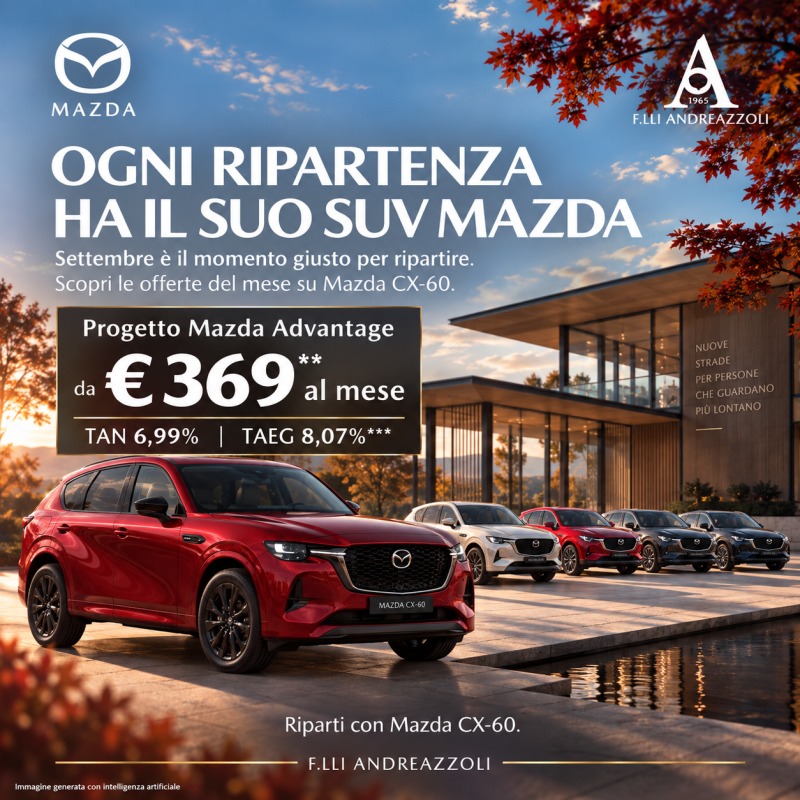 BACK TO SCHOOL. BACK TO YOUR NEXT MAZDA SUV.